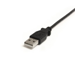 1 pcs : USB2HABM3RA - 3FT RIGHT ANGLE MINI USB CABLE