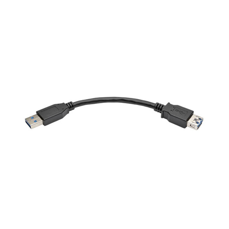1 pcs : U324-06N-BK - CABLE A RCPT TO A PLUG 0.5'