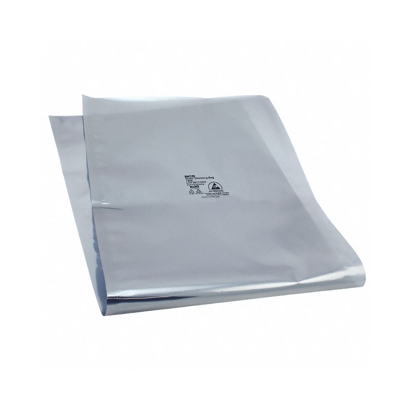 1 pcs : SCS 1501028 - Static Shielding Bag &lt10nJ Energy Shielding Silver 10' (254mm) X 28' (711.2mm)