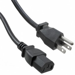 1 pcs : 6009.1315 - CORD 18AWG 5-15P - 320-C13 8.2'