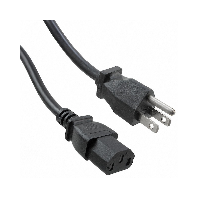 1 pcs : 6009.1315 - CORD 18AWG 5-15P - 320-C13 8.2'