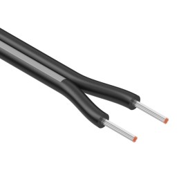 1 pcs : 30-00799 - CABLE 2COND 22AWG BLACK 5M