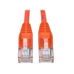 1 pcs : N001-025-OR - CABLE MOD 8P8C PLUG TO PLUG 25'