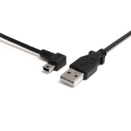 1 pcs : USB2HABM6LA - 6FT LEFT ANGLE MINI USB CABLE