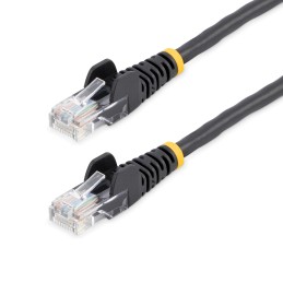 1 pcs : 45PATCH10BK - CAT5E SNAGLESS UTP PATCH CABLE