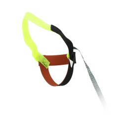 1 pcs : SCS 2044 - Heel Strap One Size 1 MOhms Yellow, Fluorescent