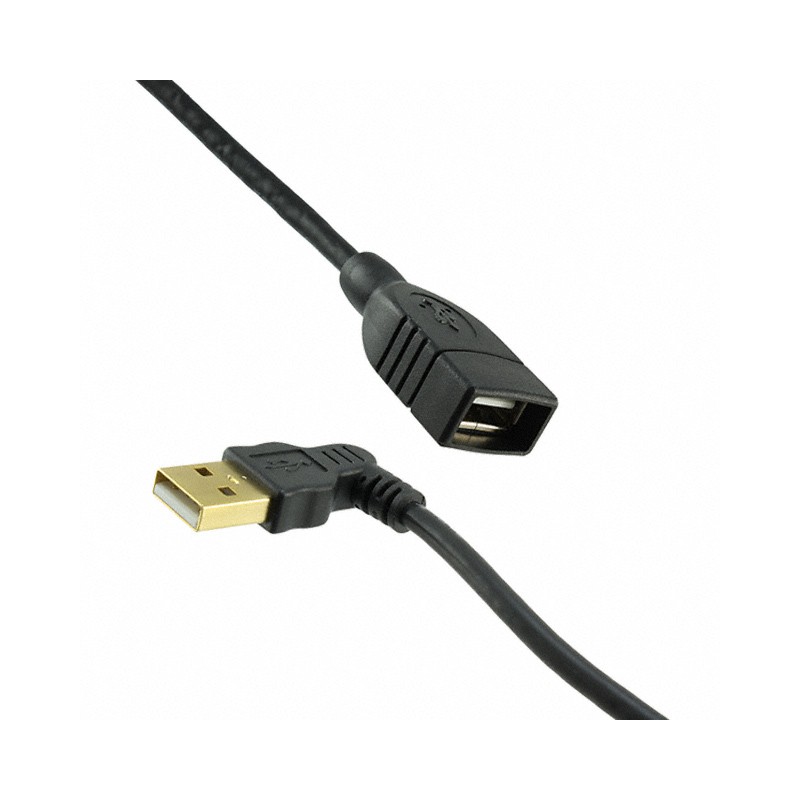 1 pcs : U005-10I - CBL USB2.0 A RCPT TO A PLG 0.83'