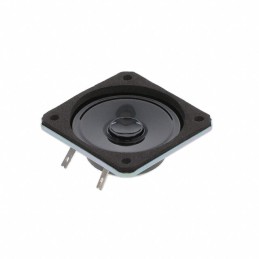 1 pcs : K 50 SQ - 8 OHM - 8 Ohms General Purpose Speaker 2 W 250 Hz ~ 10 kHz Top Round, Square Frame