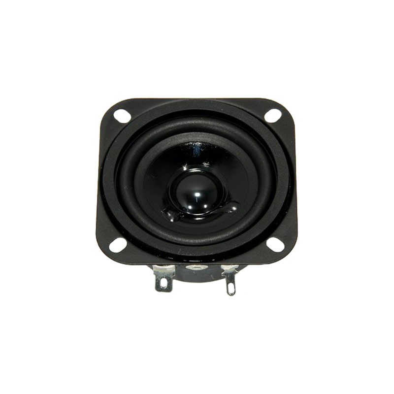 1 pcs : FR 58 - 8 OHM - 8 Ohms General Purpose Speaker 10 W 120 Hz ~ 20 kHz Top Round, Square Frame