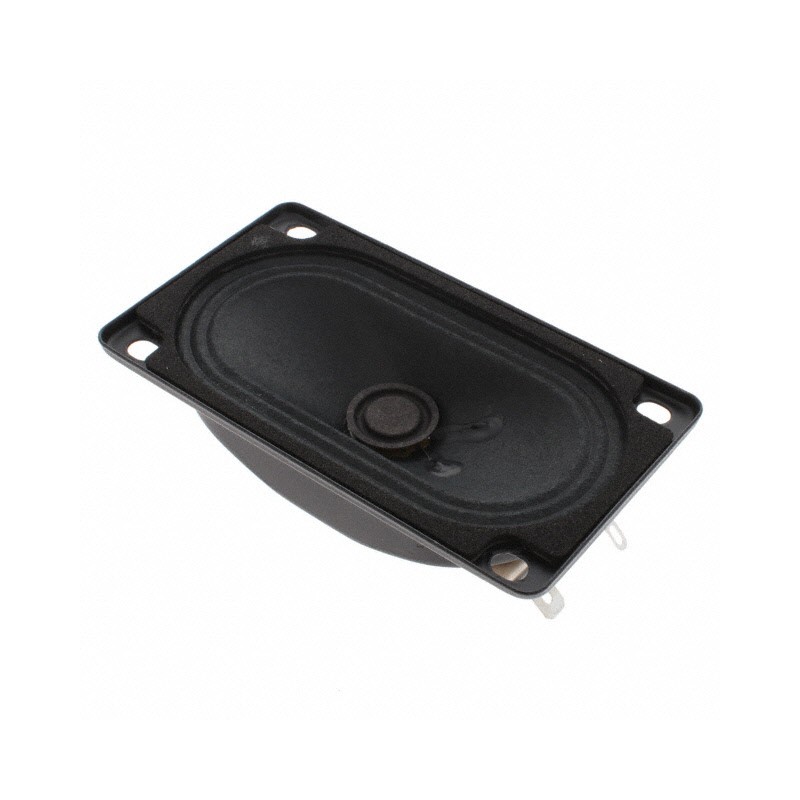 1 pcs : SC 5.9 ND - 4 OHM - 4 Ohms General Purpose Speaker 3 W 150 Hz ~ 17 kHz Top Oval, Rectangular Frame