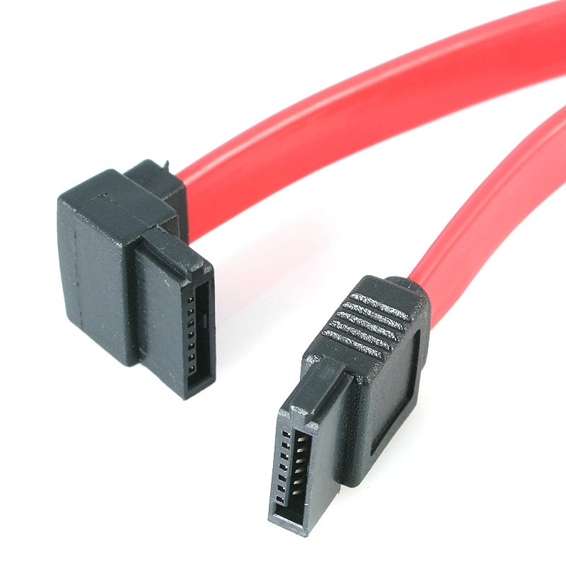 1 pcs : SATA12LA1 - 12IN LEFT ANGLE SATA CABLE
