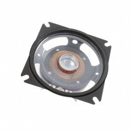 1 pcs : SL 87 WPM - 4 OHM - 4 Ohms General Purpose Speaker 20 W 200 Hz ~ 5 kHz Top Round, Square Frame