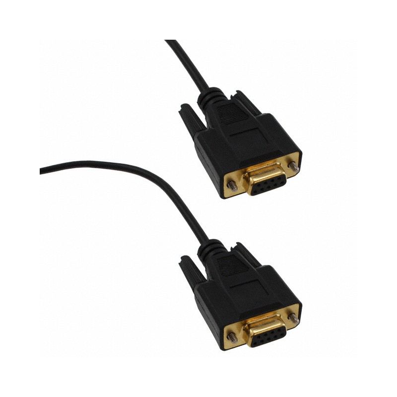 1 pcs : P450-006 - CABLE ASSY DB09 SHLD BLACK 1.83M