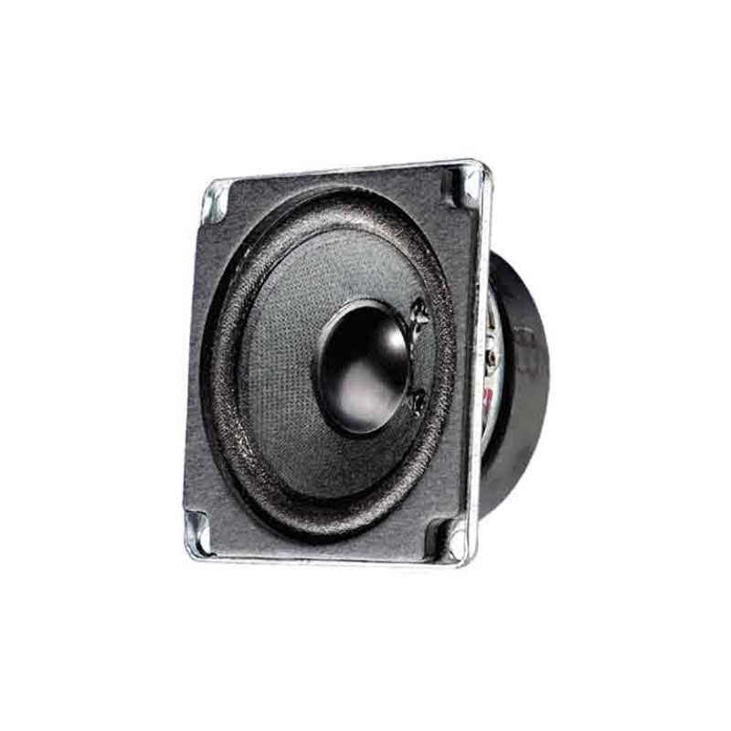 1 pcs : FRWS 5 - 8 OHM - 8 Ohms General Purpose Speaker 4 W 150 Hz ~ 20 kHz Top Round, Square Frame