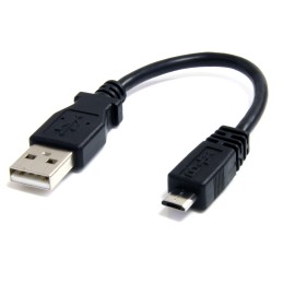 1 pcs : UUSBHAUB6IN - 6IN USB A TO MICRO B USB CABLE