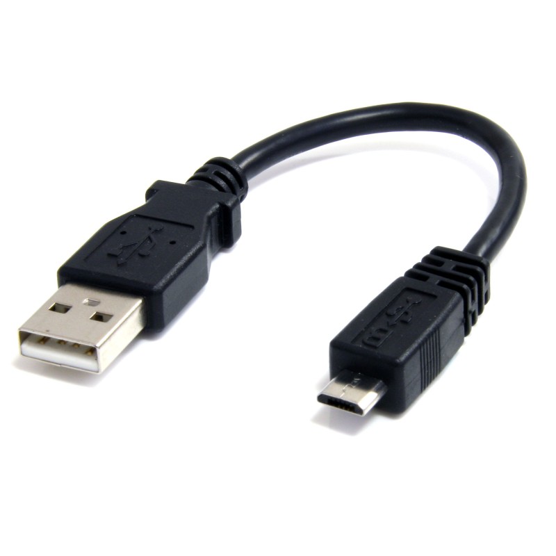 1 pcs : UUSBHAUB6IN - 6IN USB A TO MICRO B USB CABLE