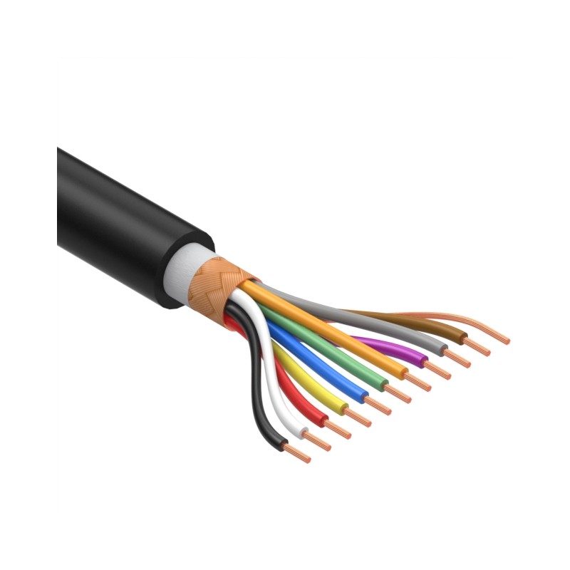 1 pcs : 30-00949 - CABLE 10COND 26AWG BLK SHLD 1M