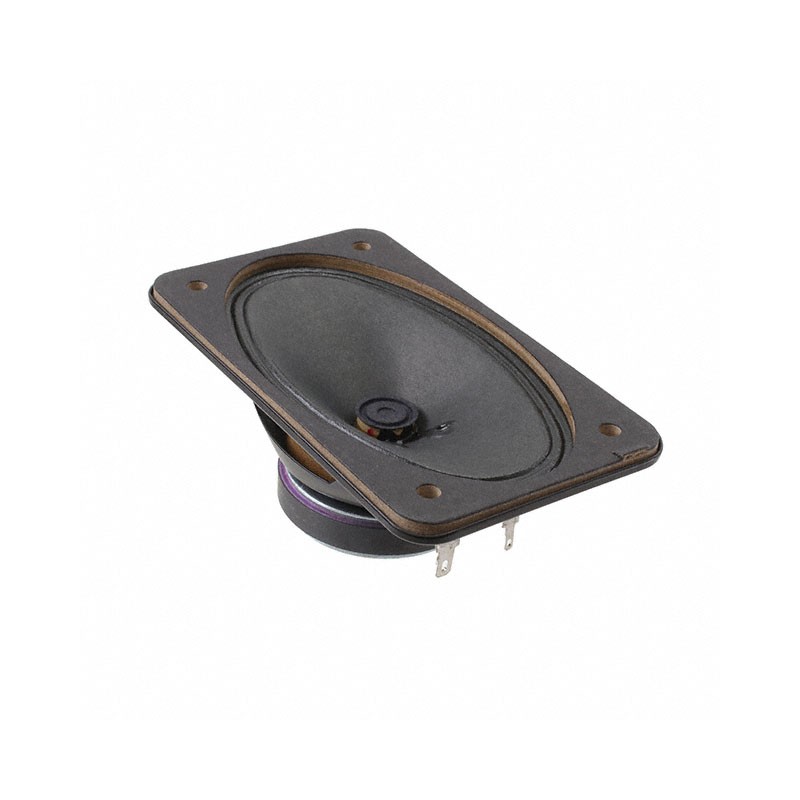 1 pcs : SL 713 - 4 OHM - 4 Ohms General Purpose Speaker 10 W 100 Hz ~ 20 kHz Top Oval, Rectangular Frame
