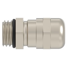 1 pcs : 1SNG613001R0000 - CABLE GLAND 3-6.5MM M12 BRASS