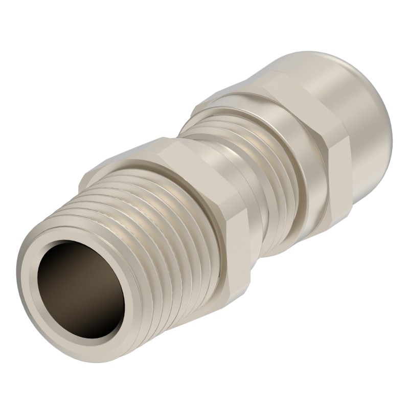 1 pcs : 1SNG614011R0000 - CABLE GLAND 3-6.5MM 1/4' NPT