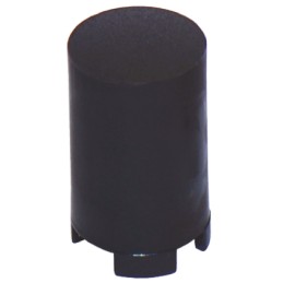 10 pcs - MEC Black Tactile Switch Cap for 5E Series, 5G Series, 1SS09-16.0