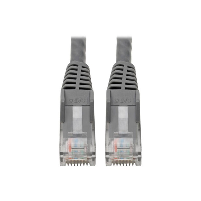 1 pcs : N201-015-GY - CABLE MOD 8P8C PLUG TO PLUG 15'