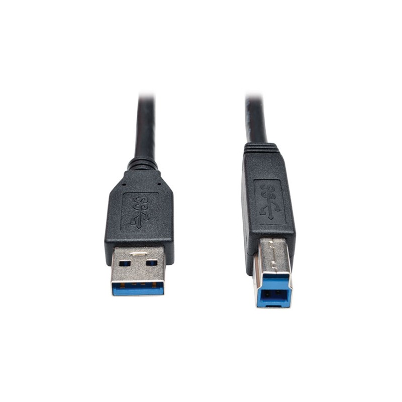 1 pcs : U322-006-BK - CABLE A PLUG TO B PLUG 6'