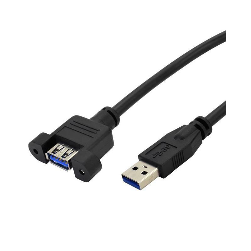 1 pcs : SC-3APK001F - CABLE USB 3.0 MALE TO FEMALE 1FT