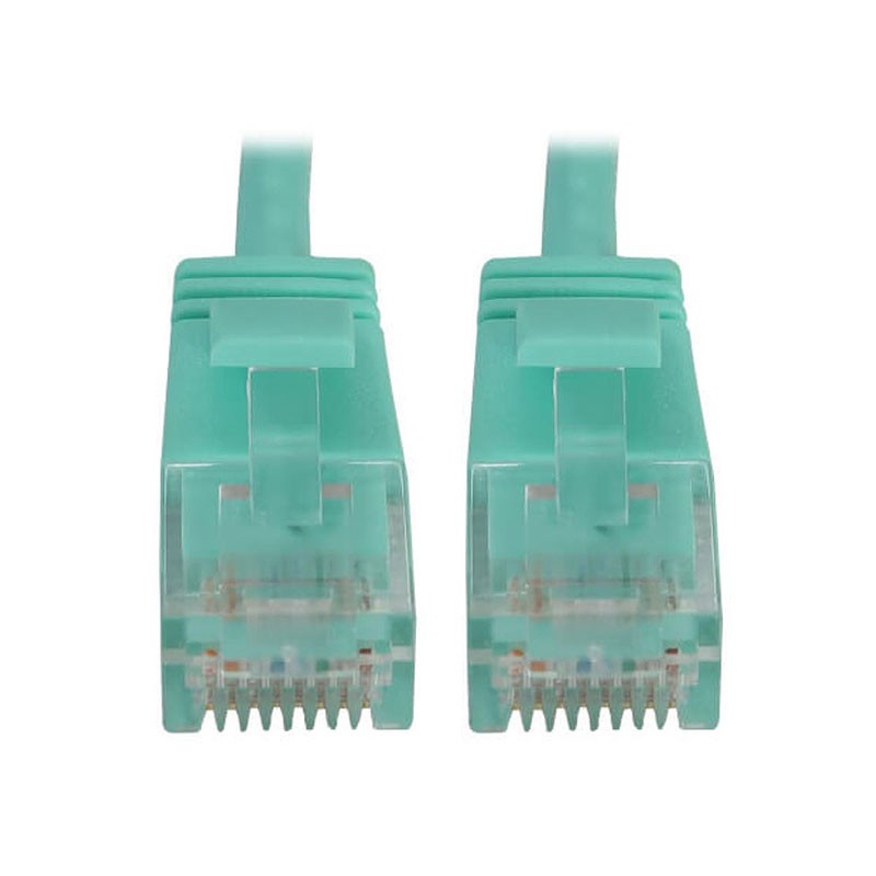 1 pcs : N261-S06-AQ - CAT6A 10G SNAGLESS MOLDED SLIM U