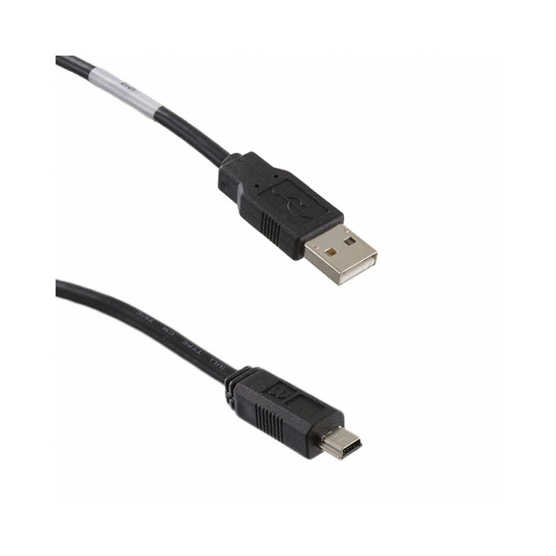 1 pcs : 1496476-3 - CBL USB2.0 A PLG-MIN B PLG 6.56'