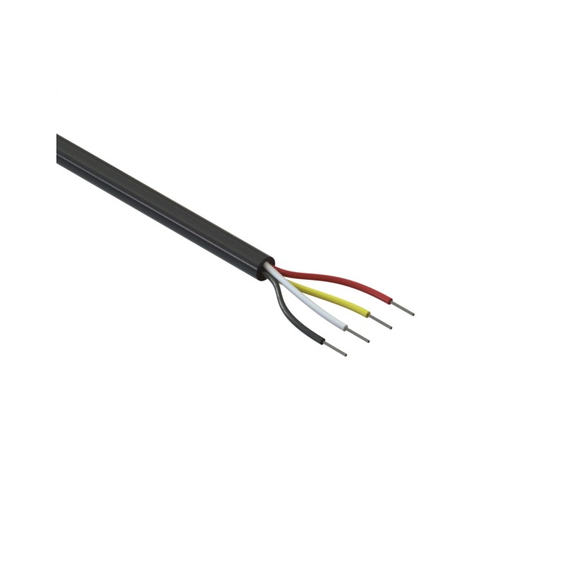 1 pcs : 30-00392 - CABLE 4COND 26AWG BLACK 5M