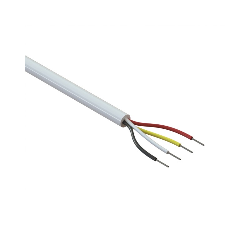 1 pcs : 30-00393 - CABLE 4COND 26AWG WHITE 5M