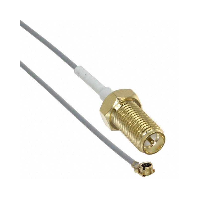 1 pcs : ASMG010ZN113S17 - CBL ASSY U.FL-RPSMA JK-PL 3.937'