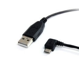 1 pcs : UUSBHAUB3LA - 3FT LEFT ANGLE MICRO USB CABLE