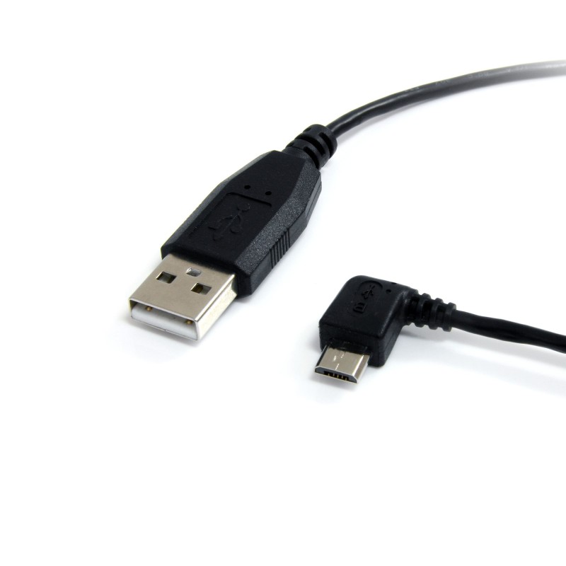 1 pcs : UUSBHAUB3LA - 3FT LEFT ANGLE MICRO USB CABLE