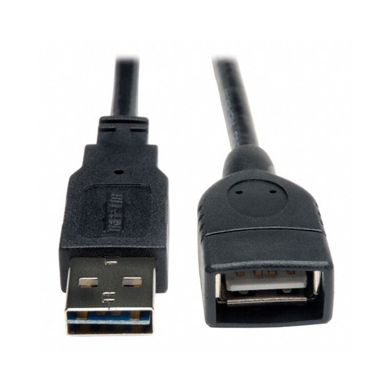 1 pcs : UR024-010 - CBL USB2.0 A RCPT TO A PLUG 10'