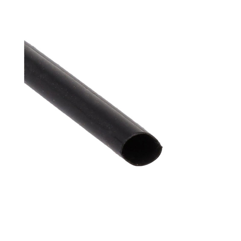 1 pcs : RT555-1/8-0-SP - HEATSHRINK 1/8' BLACK FEET