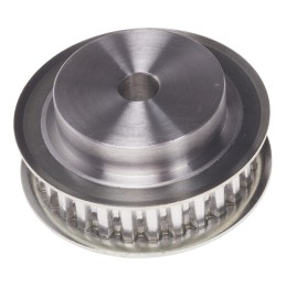 1 pcs - RS PRO Timing Belt Pulley, Aluminium 9.5mm Belt Width x 5mm Pitch, 28 Tooth