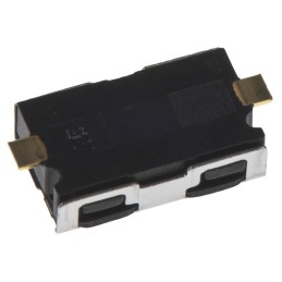 10 pcs - IP50 Button Tactile Switch, SPST 10 mA @ 32 V dc 0.8mm Surface Mount