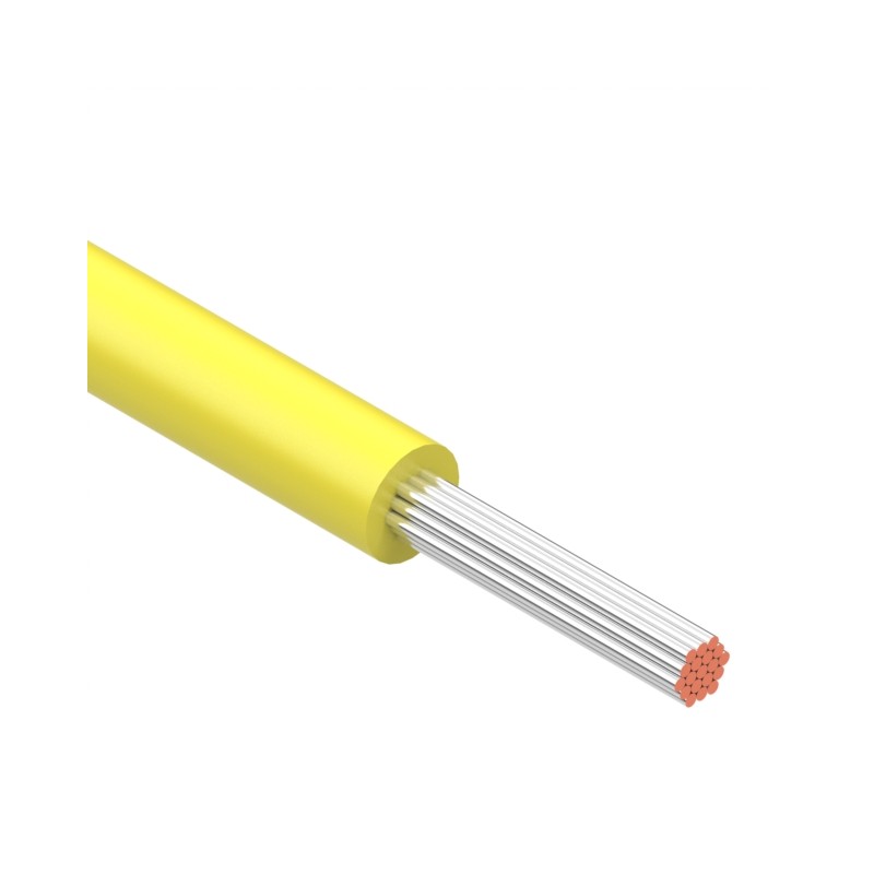 1 pcs : 30-02554 - HOOK-UP STRND 20AWG YLW 16.40'