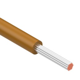 1 pcs : 30-02560 - HOOK-UP STRND 20AWG BROWN 16.40'