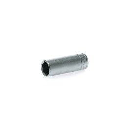 1 pcs - Teng Tools 1/4 in Drive 13mm Deep Socket, 6 point, 49.5 mm Overall Length