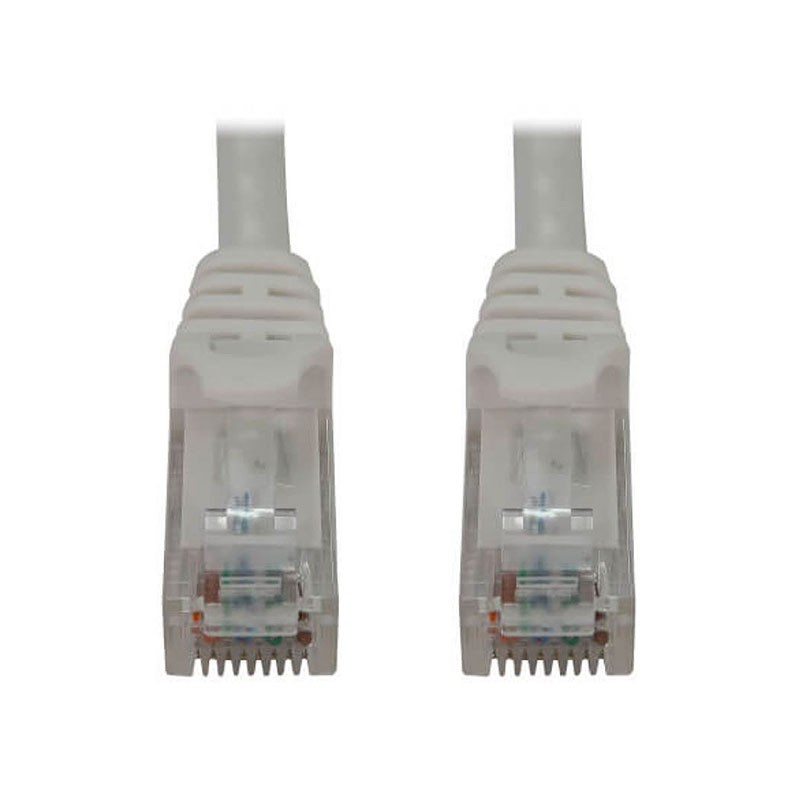 1 pcs : N261-010-WH - CAT6A 10G SNAGLESS MOLDED UTP ET