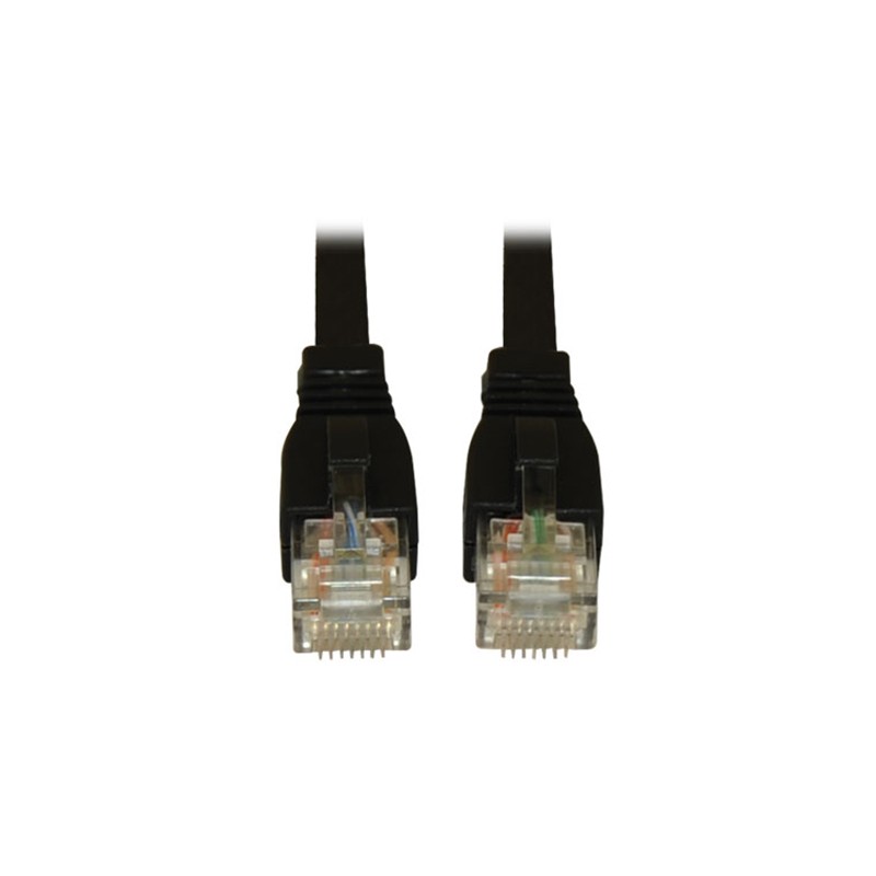 1 pcs : N261-010-BK - CABLE MOD 8P8C PLUG TO PLUG 10'