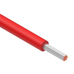 1 pcs : 30-02501 - HOOK-UP STRND 10AWG RED 3.28'