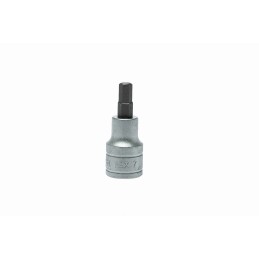 1 pcs - Teng Tools 1/2 in Drive Bit Socket, Hex Bit, 7mm