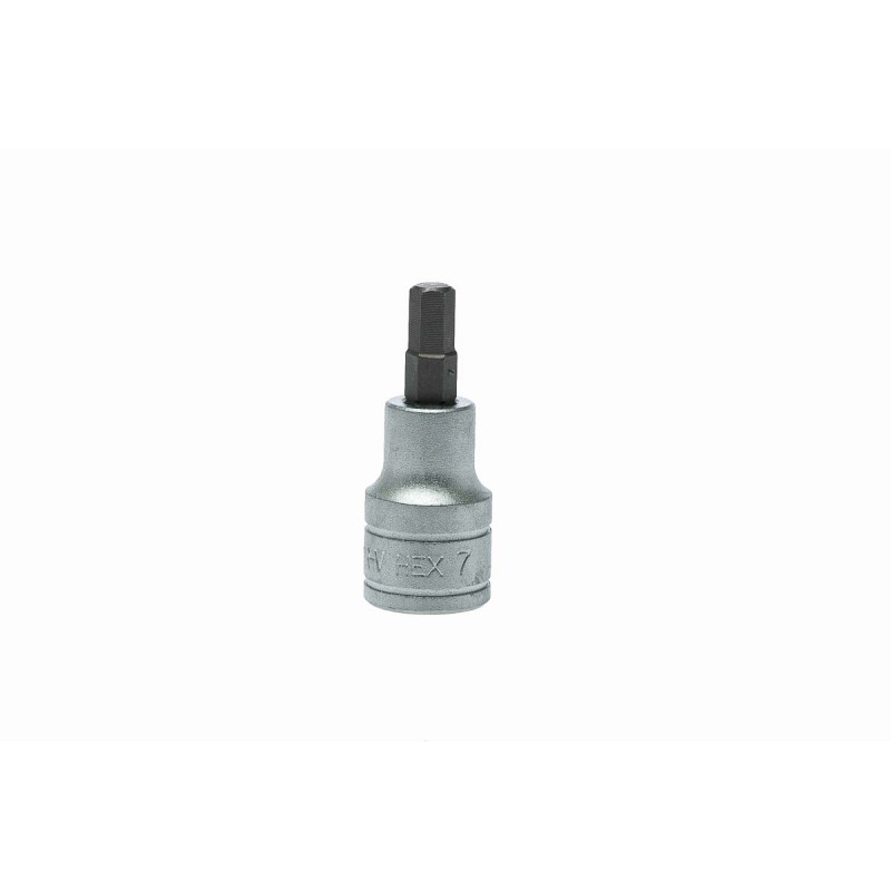 1 pcs - Teng Tools 1/2 in Drive Bit Socket, Hex Bit, 7mm
