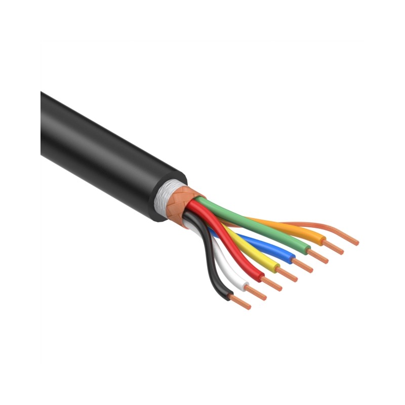 1 pcs : 30-00932 - CABLE 7COND 22AWG BLACK SHLD 1M