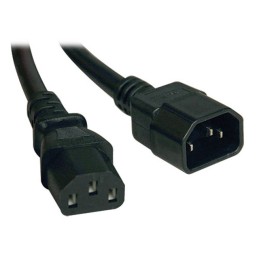 1 pcs : P005-003 - CORD 14AWG IEC320C14 - 320C13 3'