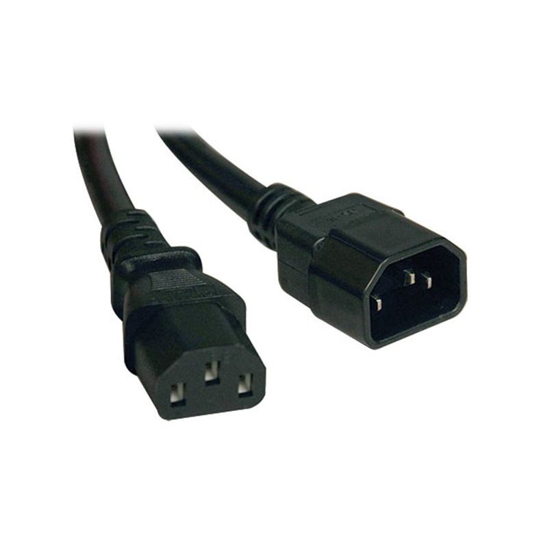 1 pcs : P005-003 - CORD 14AWG IEC320C14 - 320C13 3'